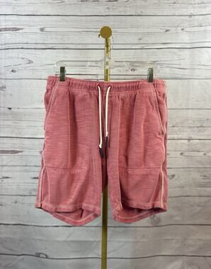 Tommy Bahama Tobago Bay Knit Lounge Shorts Men’s M Pink Drawstring Pockets